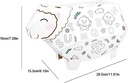 Kit créatif mouton 3D en carton à assembler et colorier. Vendu avec 3 feutres._3.webp