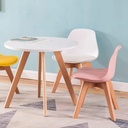 Table basse ronde blanche LILI pour enfant - Table basse salon_2.webp