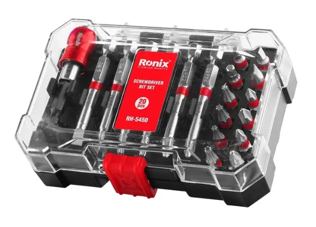 RONIX  Jeu d'embouts de tournevis (20 pièces) RH-5450