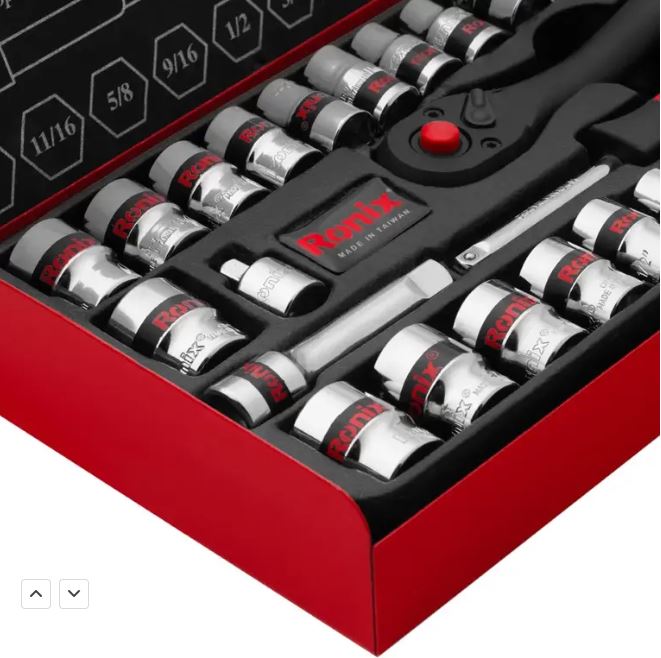 RONIX  Jeu de douilles (40 pièces) RH-2641