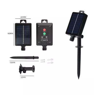 Guirlande Bulle 9.5M Froid 50LED
