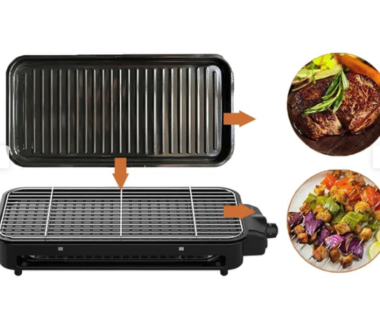 Barbecue électrique 2 en 1