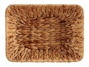 centre de table rectangulaire en paille sans poign