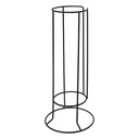 rack 6 mugs m ethnik 26cl, noir & blanc