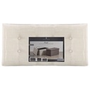 pouf pliable double lysandre bge, beige