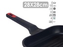 Rotissoire 28x28 en fonte à induction complète m