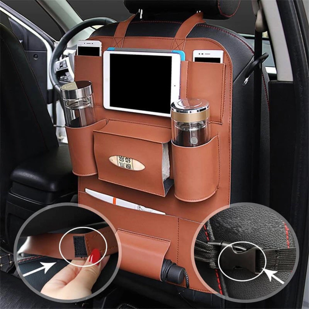 Rangement de voiture de protection de siège - Brow