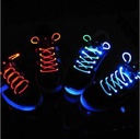 Lacets lumineux 1 paire de lacets LED Bleu