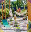 Chaise longue pliante avec sac jardin touristique 
