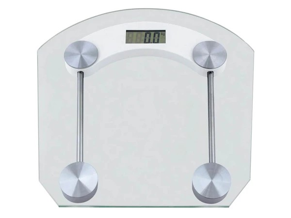 Pese-personne électronique 180kg verre LCD