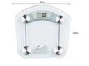 Pese-personne électronique 180kg verre LCD