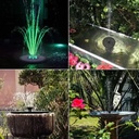 Gardlov 23227 Fontaine de jardin solaire LED