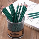 12PCS HB CRAYON A PAPIER SANS BOIS AVEC GOMME FOSKA