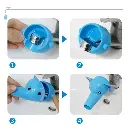 Prolongateur de robinet en forme de d'animaux