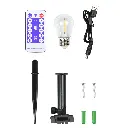 Guirlande lumineuse LED 8 m solaire IP44 10 pièces