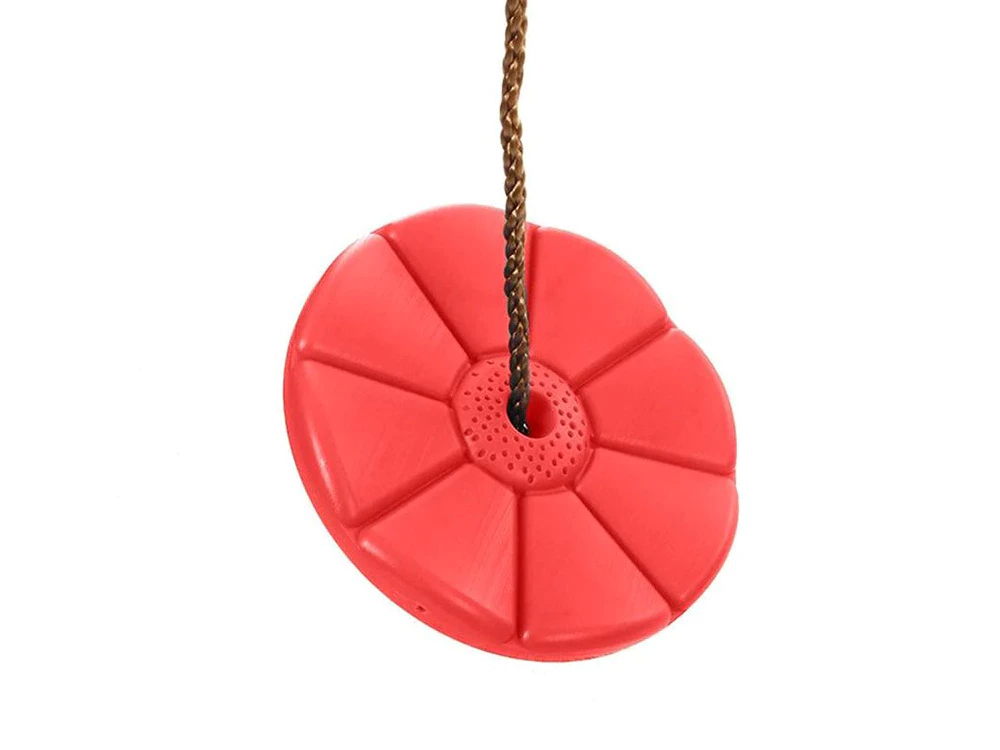Balançoire de jardin pour enfants, disque de fleur