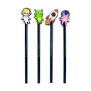 Crayon en PVC Space Cadet avec capuchon