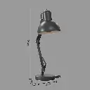 Lampe Arc bren nr h55.8, noir