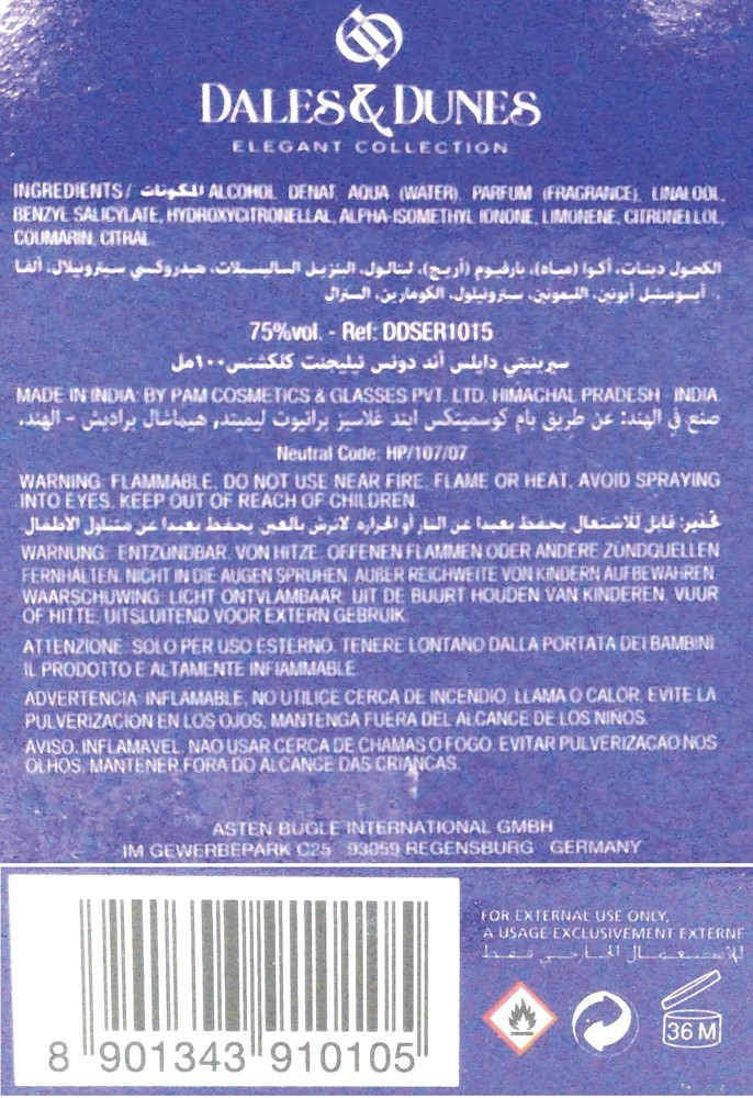 Parfum Dales & Dunes Serenity 100ml