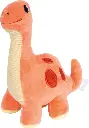 Peluche dinosaure rouge Dino, 8,5x13x19cm