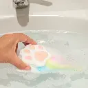 bombe de bain effet arc en ciel 150g kawaii, 2-foi