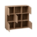 etagere 9 cases naturel mix n door, beige