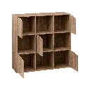 etagere 9 cases naturel mix n door, beige