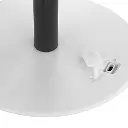 lampadaire extérieur usb zack graph h108, gris gra