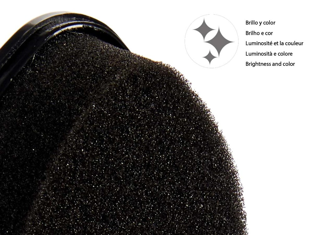 nettoyant pour chaussures en éponge