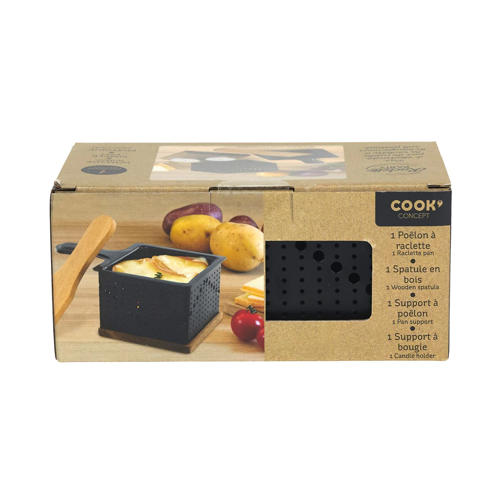 raclette individuelle … la bougie