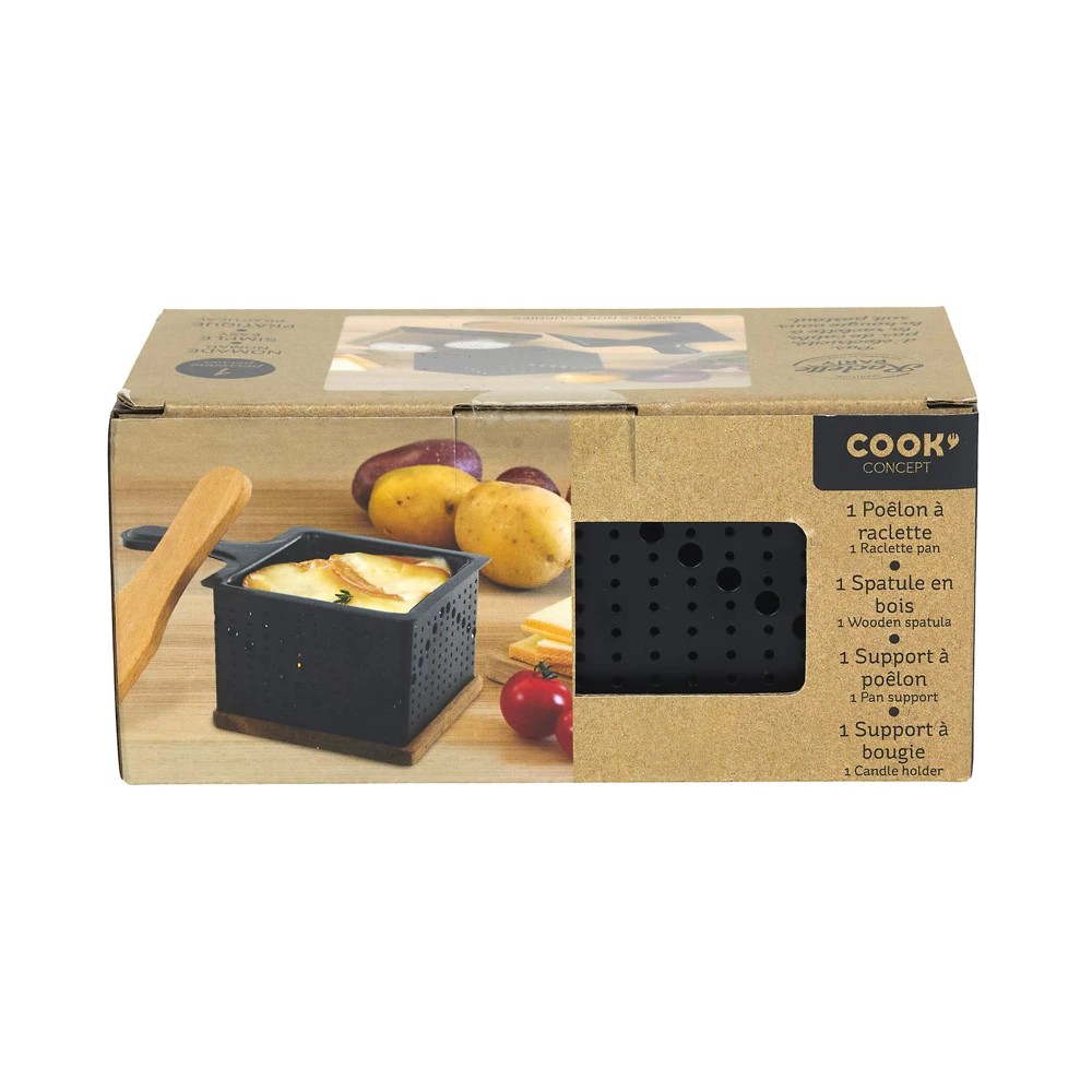 raclette individuelle … la bougie