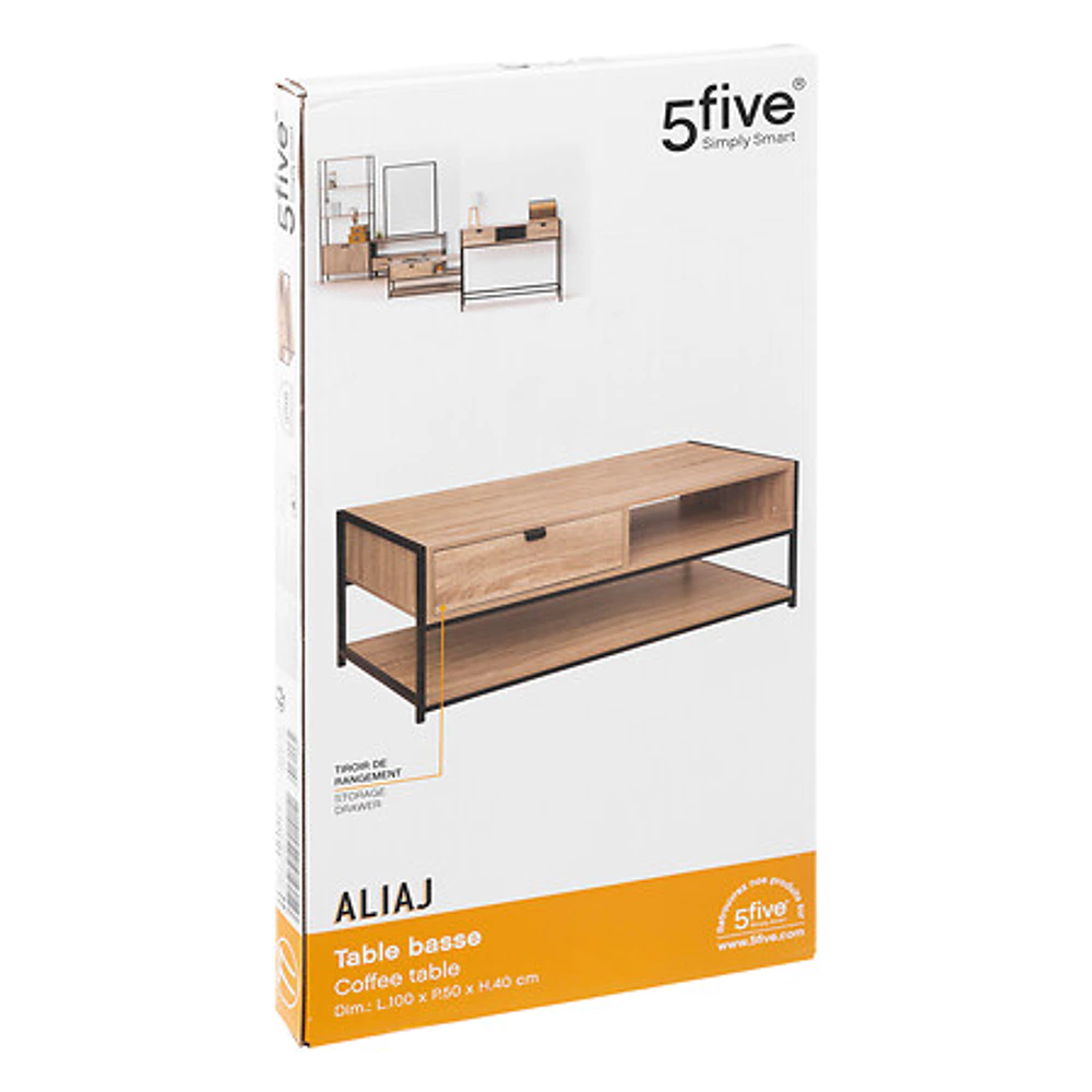 table basse aliaj, beige