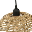 suspension x2 jonc rana naturel l50, beige