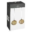 suspension x2 jonc rana naturel l50, beige