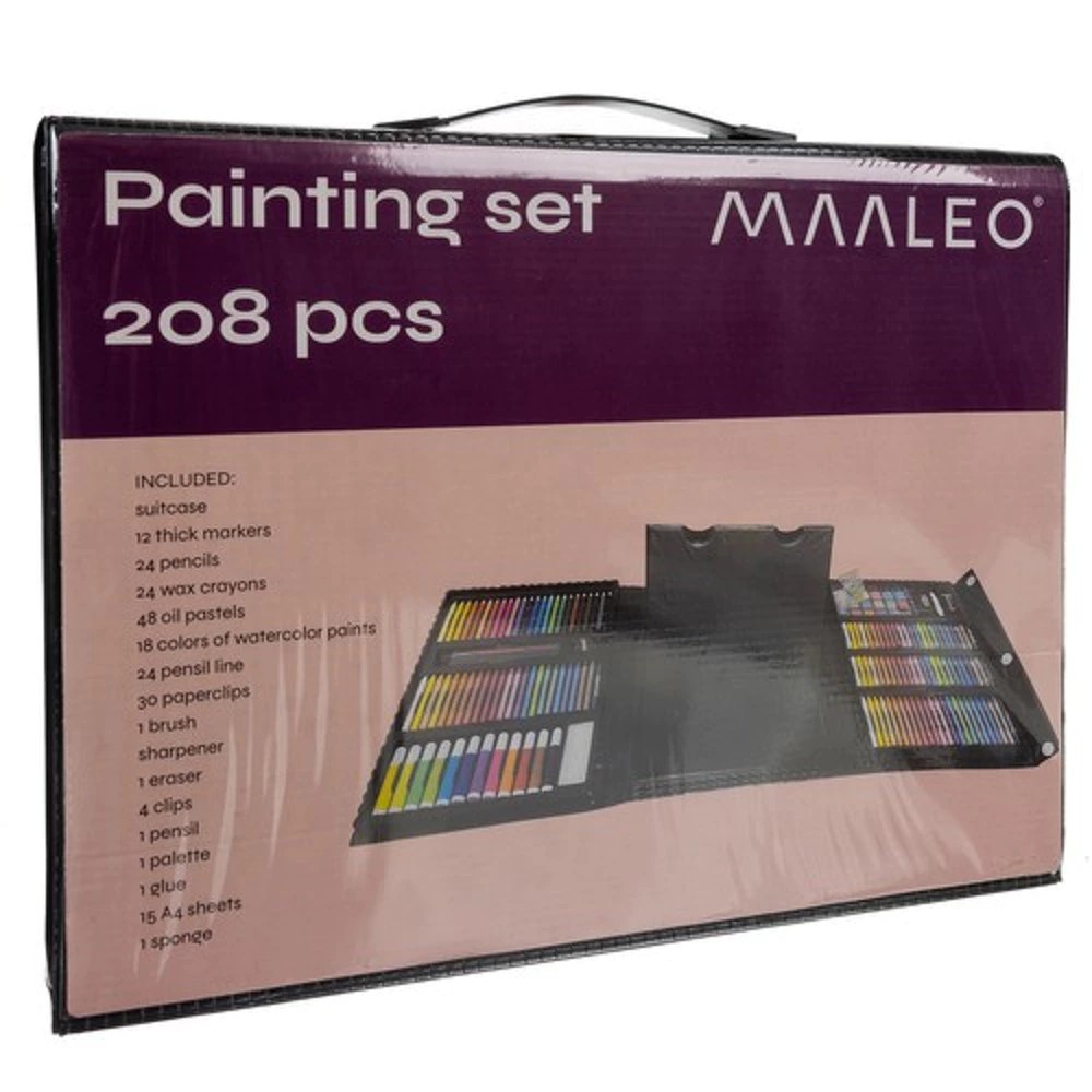 Kit de peinture 208pc