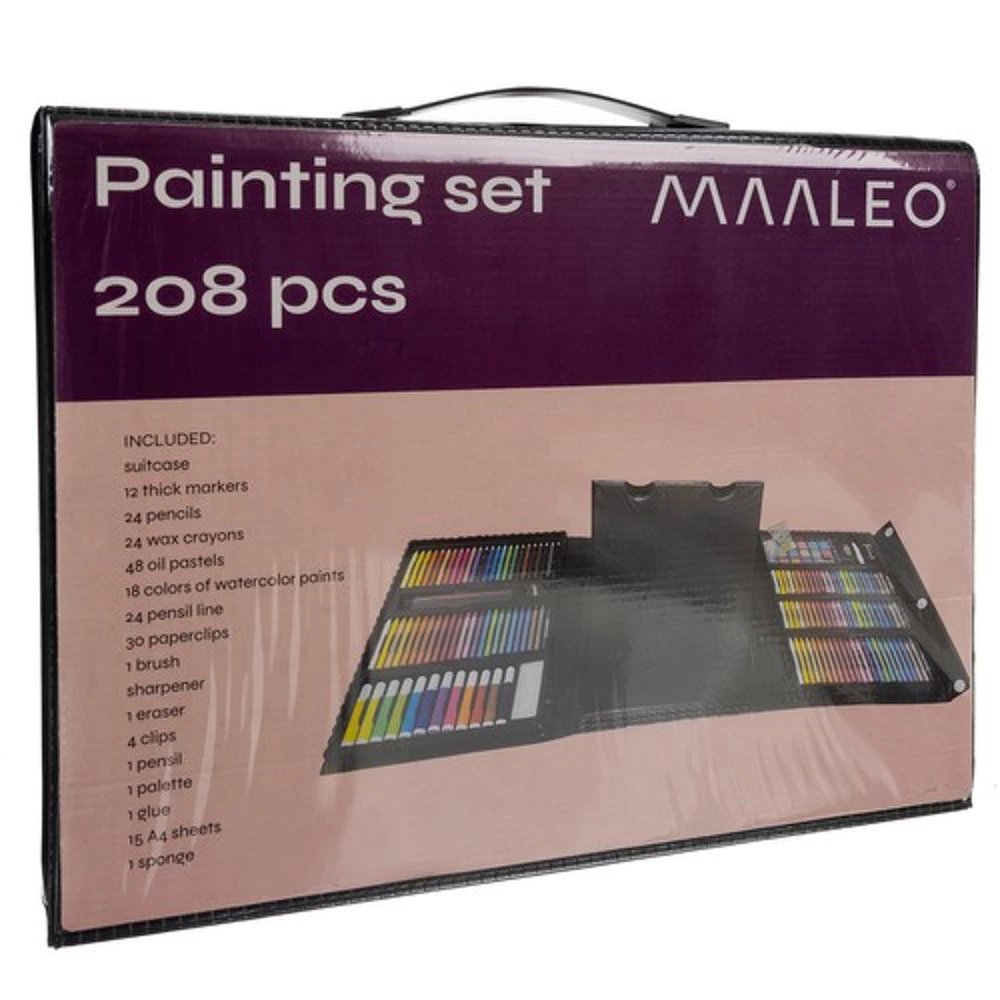 Kit de peinture 208pc