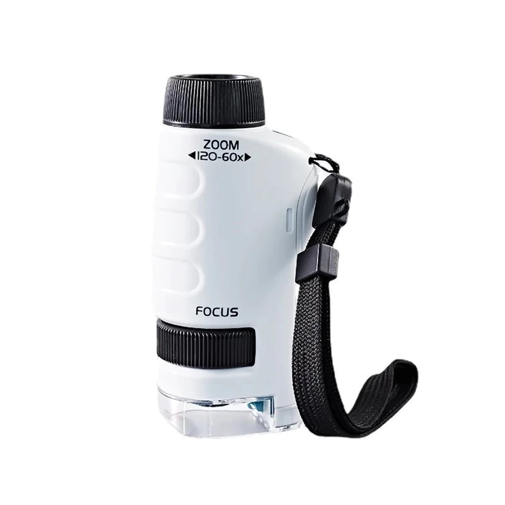 Microscope de poche avec grossissement 120X
