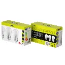 LOT DE 3  Ampoule LED G-TECH, B45, E27, 5,0 W, 400 lm, 3000 
