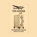 Valise Aluminium Tin Goose © Couleur 1870 Silver