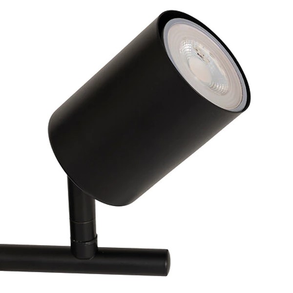 plaf / applique x2 metal vico nr l28, noir