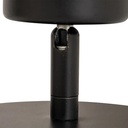 plaf / applique x1 metal vico nr d10, noir