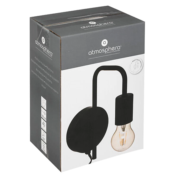 applique metal keli nr d12, noir