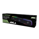 Enceinte/barre de son USB Apala Rainbow LED