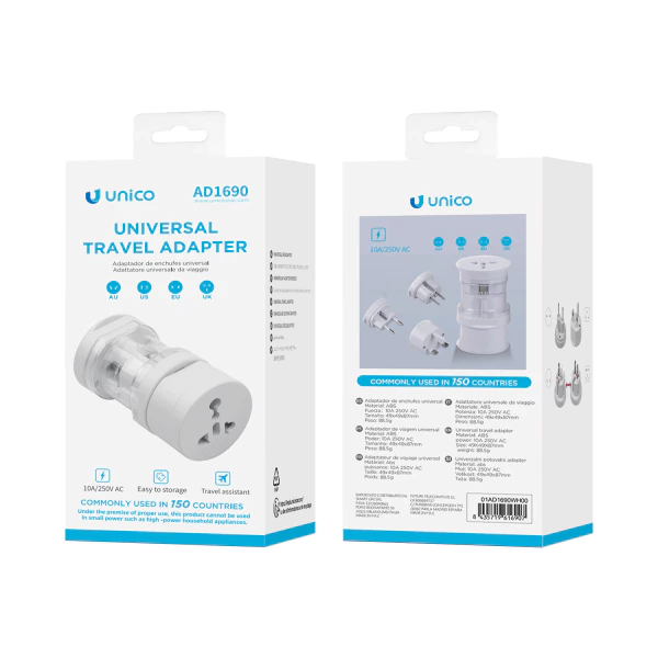 Adaptateur de voyage multifonction universel - Bla