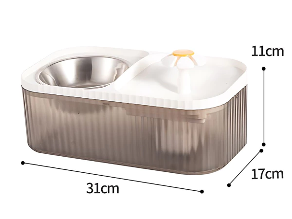 Fontaine à eau automatique pour chats et chiens