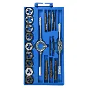 Jeu de tarauds et filières 20 pièces