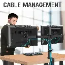 KIT DEUX ECRAN 27" FHD avec Support (reconditionné)