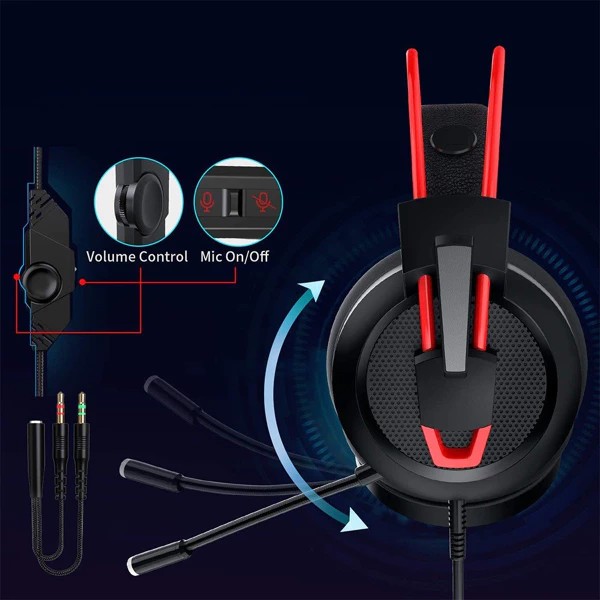 Casque Amaz Z11 Rouge