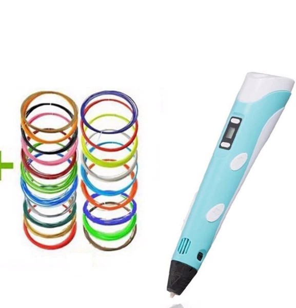 Stylo d'imprimante 3D avec matériau de remplis