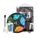 Ruban led RGB de 5 mètres avec alimentation et tél
